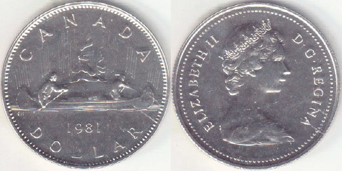 1981 Canada $1 (Unc) A002687